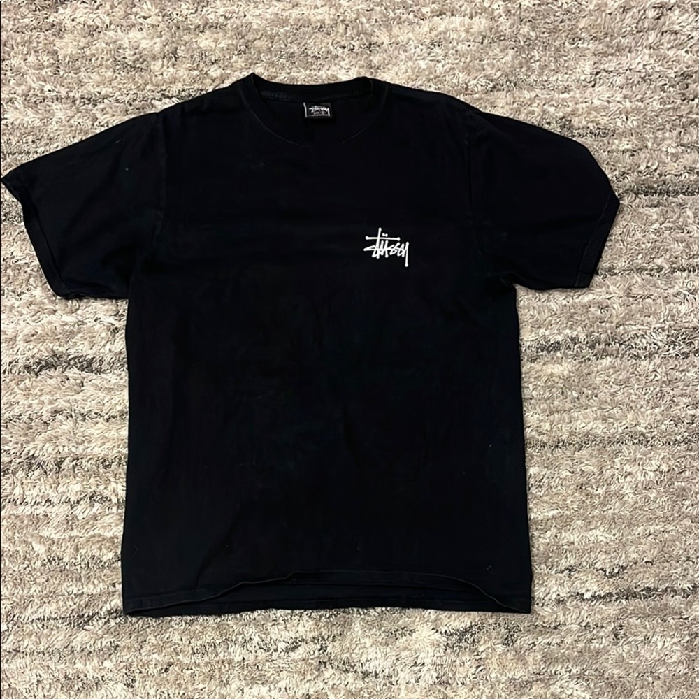Stüssy Black Logo Tee